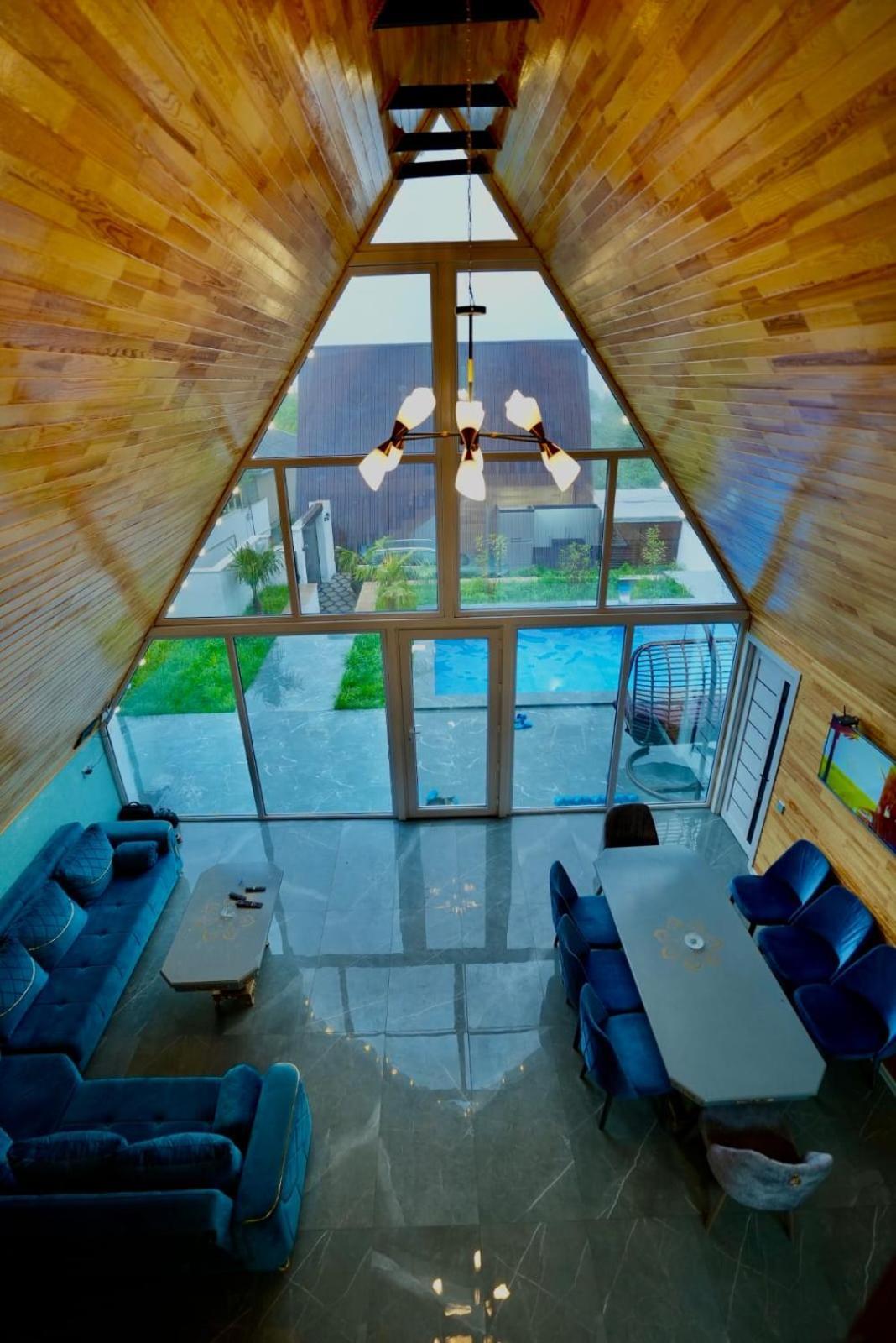 3Gozel Aframe Villa Qəbələ Exterior foto