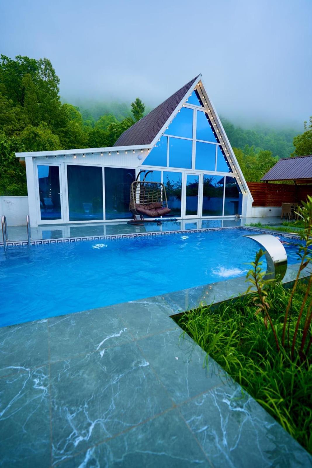 3Gozel Aframe Villa Qəbələ Exterior foto