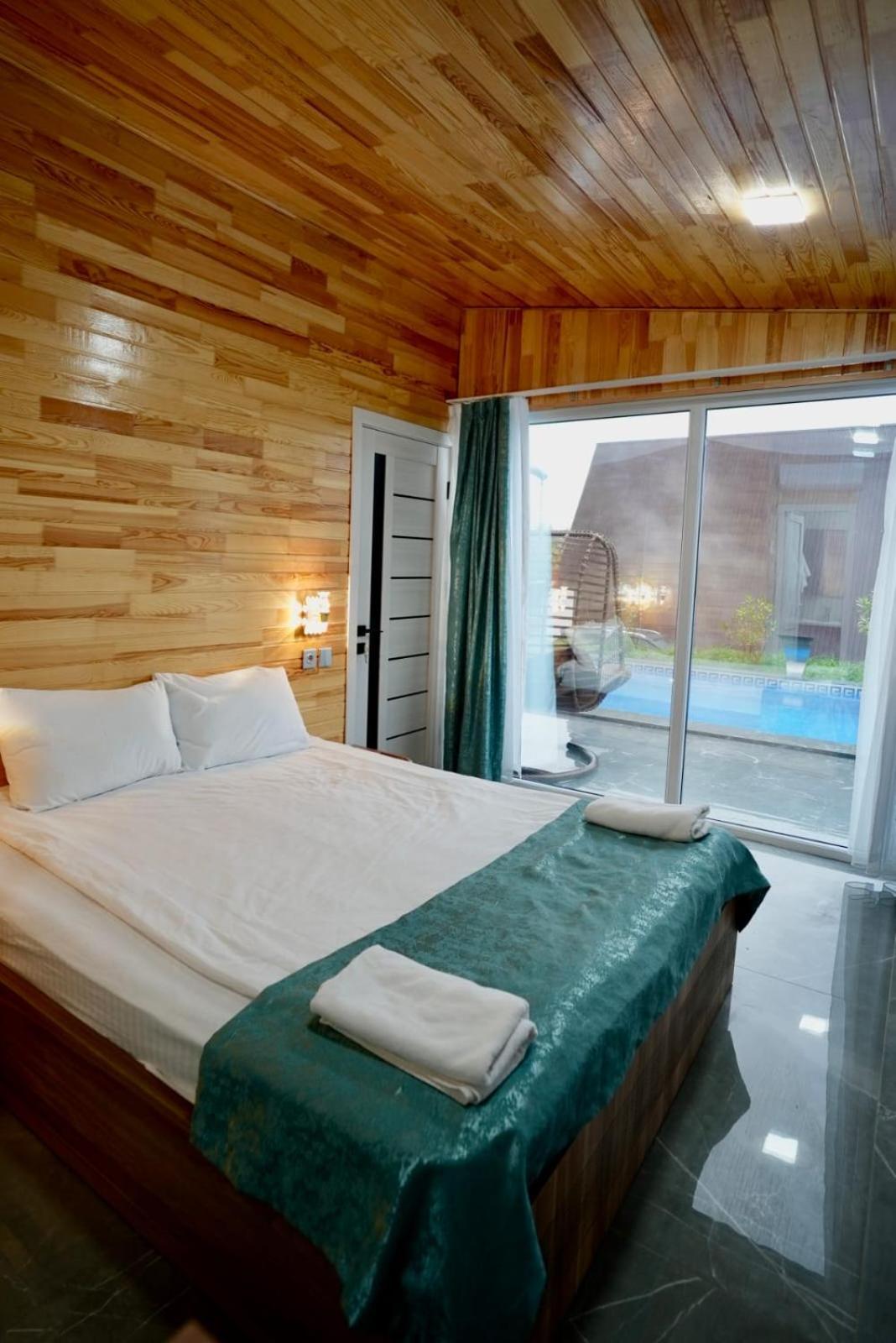 3Gozel Aframe Villa Qəbələ Exterior foto