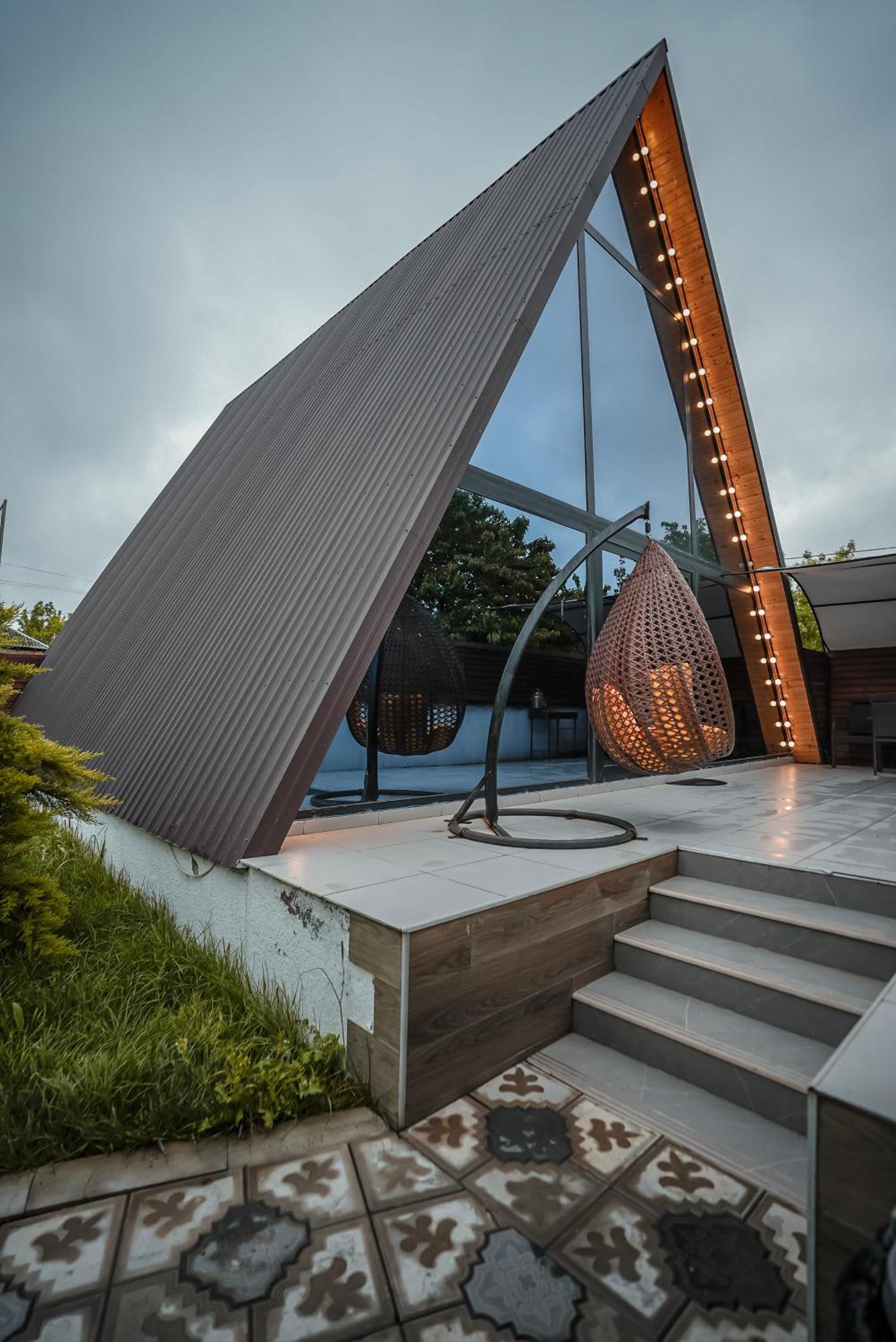 3Gozel Aframe Villa Qəbələ Exterior foto